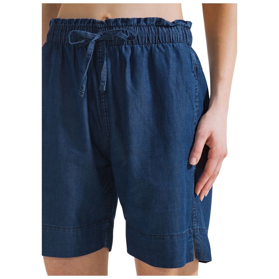 Shorts in denim lyocell blu denim da donna Deha | D4257560151